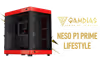 Gamdias NESO-P1-BR E-ATX Gaming Case – Panoramic Display - image 1