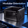 Gamdias NESO-P1-B E-ATX Gaming Case — Panoramic Display - image 2