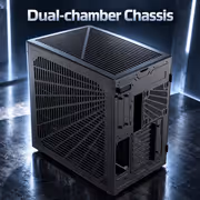 Gamdias NESO-P1-B E-ATX Gaming Case — Panoramic Display - image 4