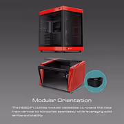 Gamdias NESO-P1-BR E-ATX Gaming Case – Panoramic Display - image 10