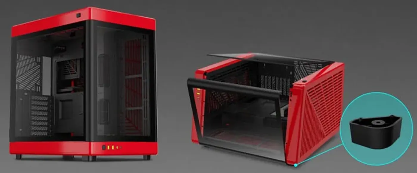 Gamdias Neso P1 Gaming Case - Versatile Modular Design
