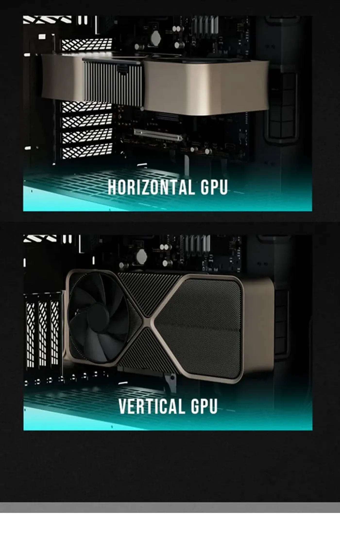 Gamdias Neso P1 Gaming Case - Adjustable PCIe Slots