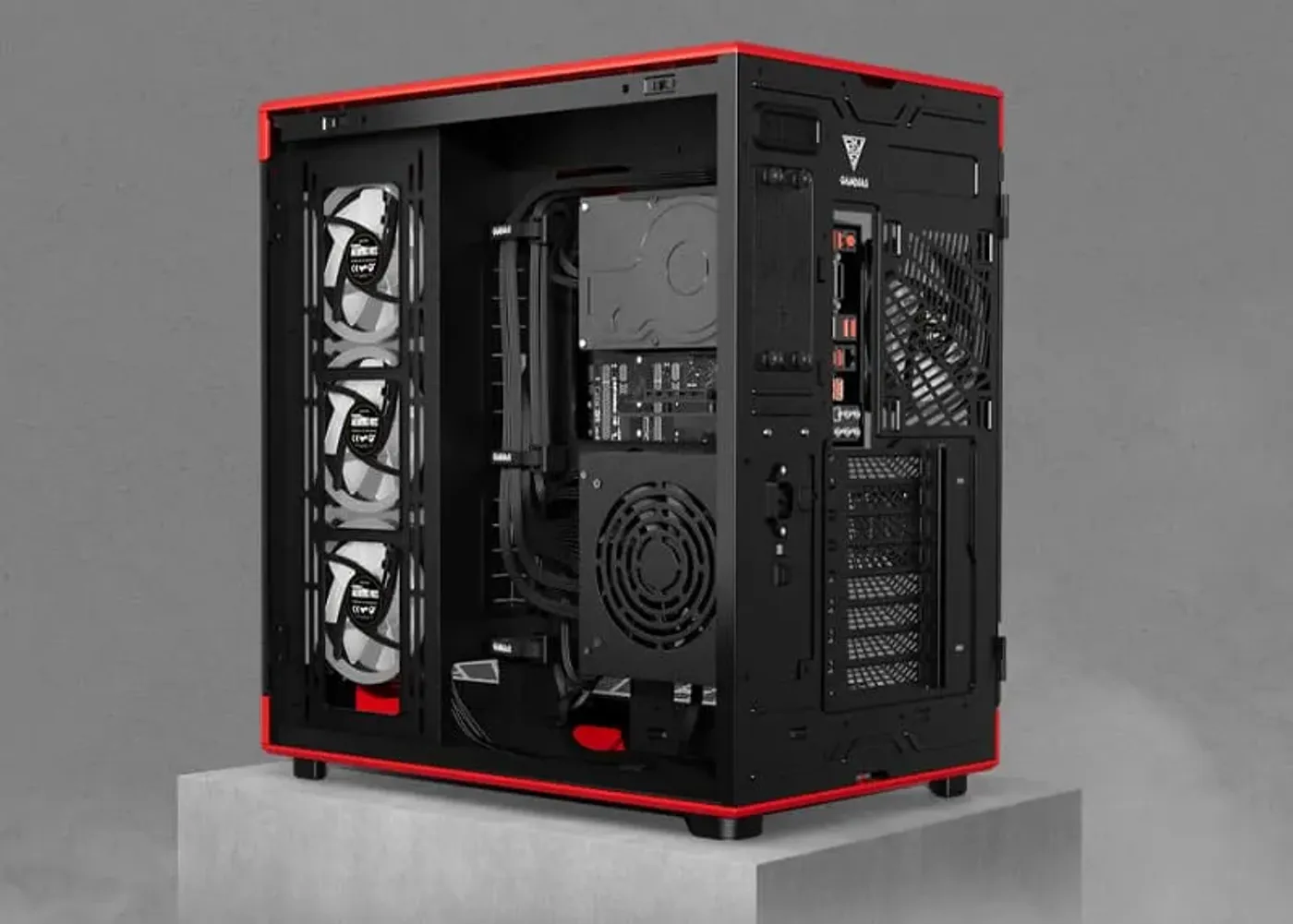 Gamdias Neso P1 Gaming Case - Optimal Cable Management