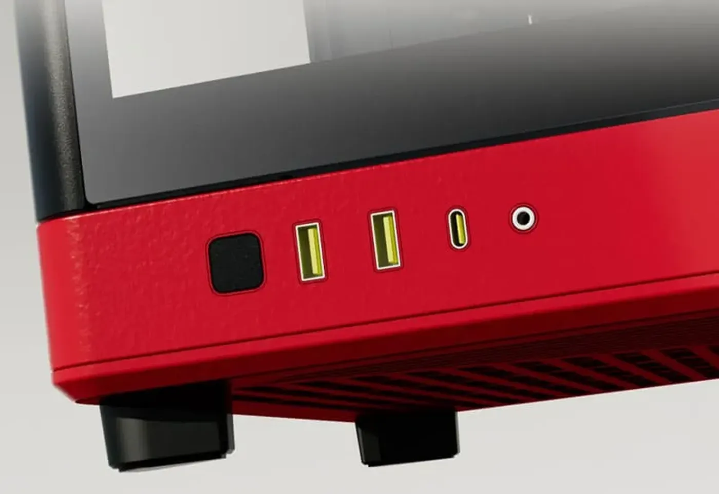 Gamdias Neso P1 Gaming Case - Front Panel I/O Features