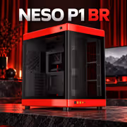 Gamdias NESO-P1-BR E-ATX Gaming Case – Panoramic Display - image 3