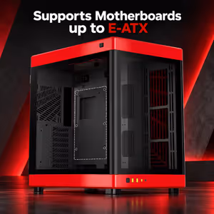 Gamdias NESO-P1-BR E-ATX Gaming Case – Panoramic Display - image 4