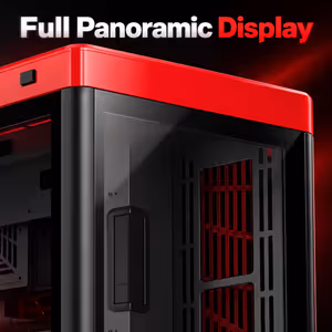 Gamdias NESO-P1-BR E-ATX Gaming Case – Panoramic Display - image 6