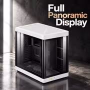 GAMDIAS NESO P1 BW E-ATX Gaming Case – Panoramic Airflow - image 3