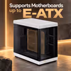 GAMDIAS NESO P1 BW E-ATX Gaming Case – Panoramic Airflow - image 5