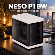 GAMDIAS NESO P1 BW E-ATX Gaming Case – Panoramic Airflow - image 6