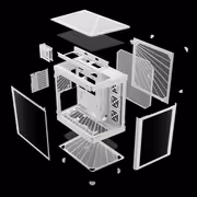 Gamdias NESO-P1-WW E-ATX Gaming Case – White, Modular - image 22