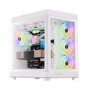 Gamdias NESO-P1-WW E-ATX Gaming Case – White, Modular - image 23