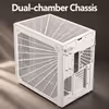 Gamdias NESO-P1-WW E-ATX Gaming Case – White, Modular - image 3