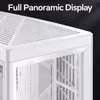 Gamdias NESO-P1-WW E-ATX Gaming Case – White, Modular - image 4