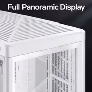 Gamdias NESO-P1-WW E-ATX Gaming Case – White, Modular - image 4