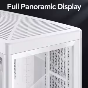 Gamdias NESO-P1-WW E-ATX Gaming Case – White, Modular - image 4