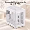Gamdias NESO-P1-WW E-ATX Gaming Case – White, Modular - image 6