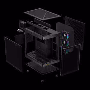 GAMDIAS NESO P1 PRO Full Tower Case - Black | E-ATX - image 8