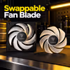 Gamdias NOTUS M1-1201 ARGB 30mm Case Fan — Cableless Daisy-Chain - image 2