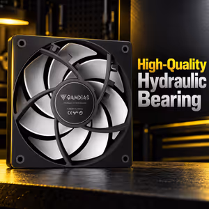 Gamdias NOTUS M1-1201 ARGB 30mm Case Fan — Cableless Daisy-Chain - image 5