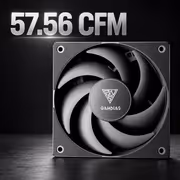 Gamdias NOTUS M1-1201 30mm Slim Case Fan - Cableless Daisy Chain - image 5
