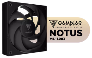 gamdias-notus-m1-1201-slim-case-fan gamdias-notus-m1-1201-slim-case-fan - Image 1