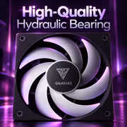 Gamdias NOTUS M1-1203 ARGB 3-Pack Case Fans — Cableless Daisy Chain - image 4