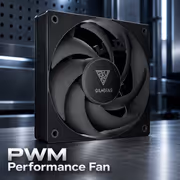 Gamdias NOTUS-M1-1203 Case Fan 3-Pack, Black - image 6