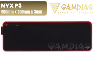 Gamdias NYX P3 Gaming Mouse Mat Gamdias NYX P3 Gaming Mouse Mat - Image 1