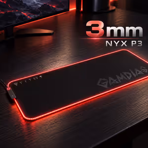 Gamdias NYX-P3 900x300mm RGB Extra-Elongated Gaming Mat - image 4