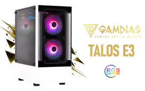Gamdias TALOS E3 Gaming Case White Gamdias TALOS E3 Gaming Case White - Image 1
