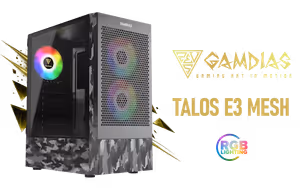 Gamdias Talos E3 Mesh Gaming Case Camo - Image 1