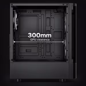 Gamdias TALOS E3 CG Gaming Case | Black ARGB Fans - image 5