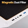 GAMDIAS TALOS E3 CG WH Mid Tower Case — White, ARGB, 360mm - image 6