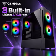 Gamdias TALOS E3 ATX Tempered Glass Gaming Case - image 6