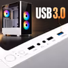 Gamdias TALOS E3 White Tempered Glass ATX Gaming Case - image 5
