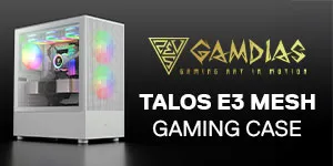 Gamdias Talos E3 Mesh Elite White