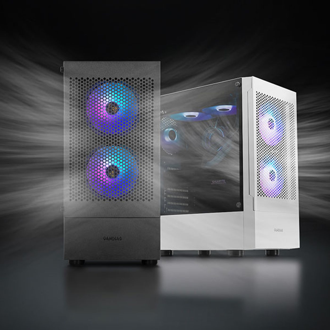 Gamdias Talos E3 Mesh Gaming Case with ARGB Fans