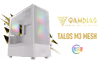 Gamdias TALOS M3 MESH White E-ATX Gaming Case — ARGB Cooling - image 1