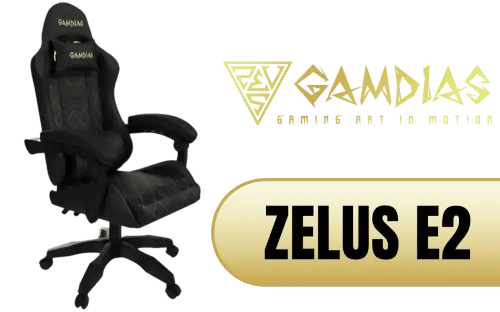Gamdias Zelus E2 Gaming Chair Black Gamdias Zelus E2 Gaming Chair Black - Image 1