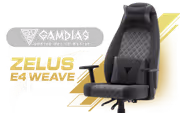 Gamdias Zelus E4 Weave Ultrawide Gaming Chair - Black/Grey - image 1