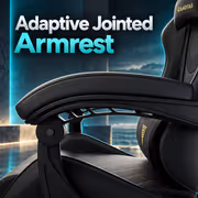 Gamdias ZELUS E2 L B Gaming Chair — PU Leather, 126° Recline - image 6