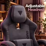 Gamdias Zelus E3 Gaming Chair - Adjustable Headrest - image 4