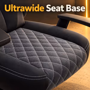 Gamdias Zelus E4 Weave Ultrawide Gaming Chair - Black/Grey - image 2