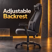 Gamdias Zelus E4 Weave Ultrawide Gaming Chair - Black/Grey - image 4