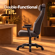Gamdias Zelus E4 Weave Ultrawide Gaming Chair - Black/Grey - image 5