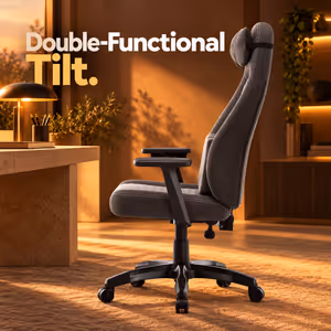 Gamdias Zelus E4 Weave Ultrawide Gaming Chair - Black/Grey - image 5