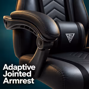 Gamdias ZELUS E5 Ergonomic Gaming Chair — Black - image 4