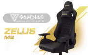 Gamdias Zelus M2 Gaming Chair Black — Reclines 150° - image 1