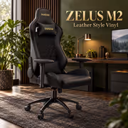 Gamdias Zelus M2 Gaming Chair Black — Reclines 150° - image 4